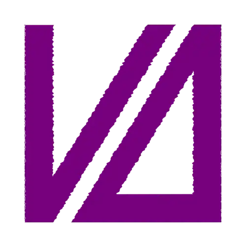 logo Valentin Dubrulle en Violet